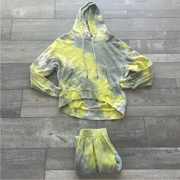 Wild Fable Size Small Green Tie Dye Loungewear Set. - Picture 2 of 6